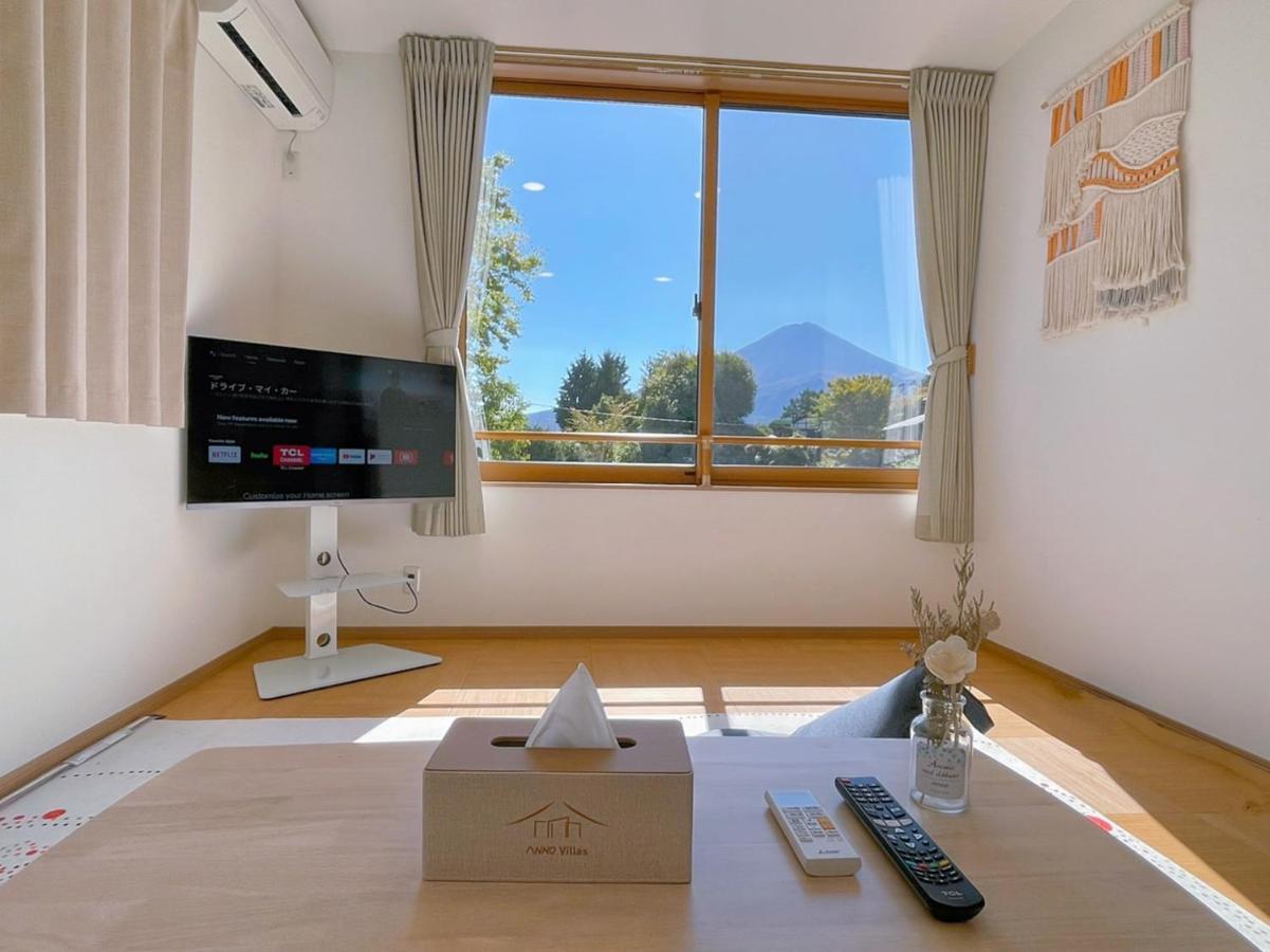 ヴィラ山間堂grandvilla Mt Fuji View Bbq Bonfire Annovillas Sankando Фудзі-Каваґутіко Екстер'єр фото