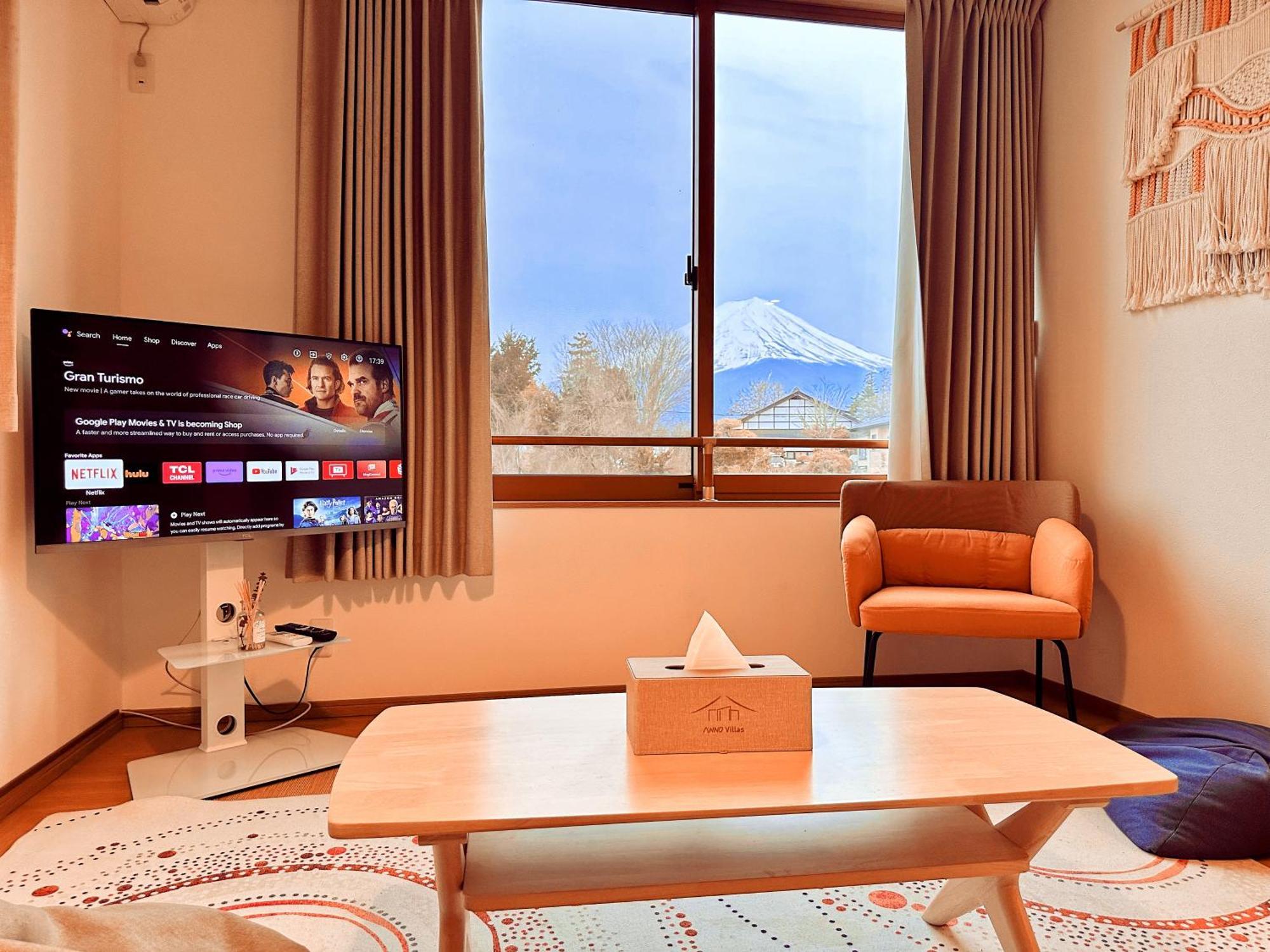 ヴィラ山間堂grandvilla Mt Fuji View Bbq Bonfire Annovillas Sankando Фудзі-Каваґутіко Екстер'єр фото